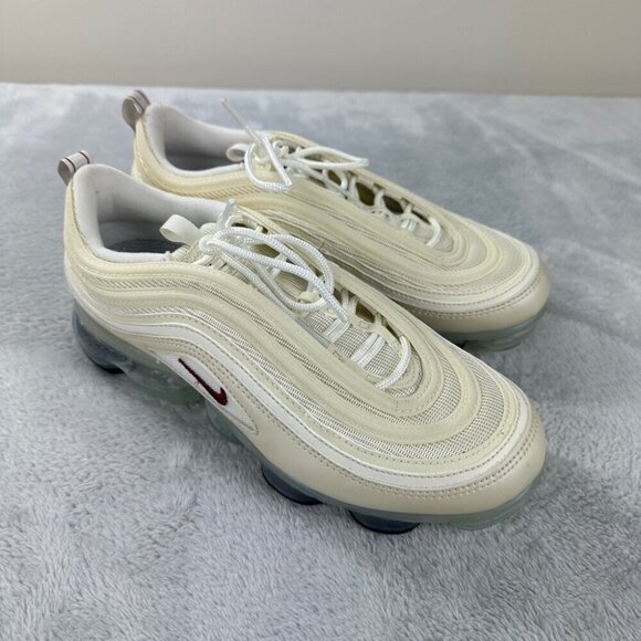 Nike Like New Air VaporMax 97 "Metallic Cashmere" A04542-900 Women's Size 9.5 US - Picture 1 of 14